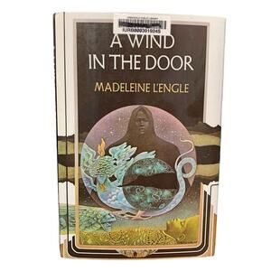 Vintage 1973 A Wind in the Door Hardback Novel Book by Madeleine L'Engle